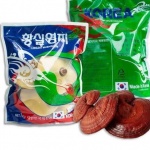 Nấm Linh Chi Túi Xanh Hàn Quốc 1kg (Vàng Nhạt) Chính Hãng